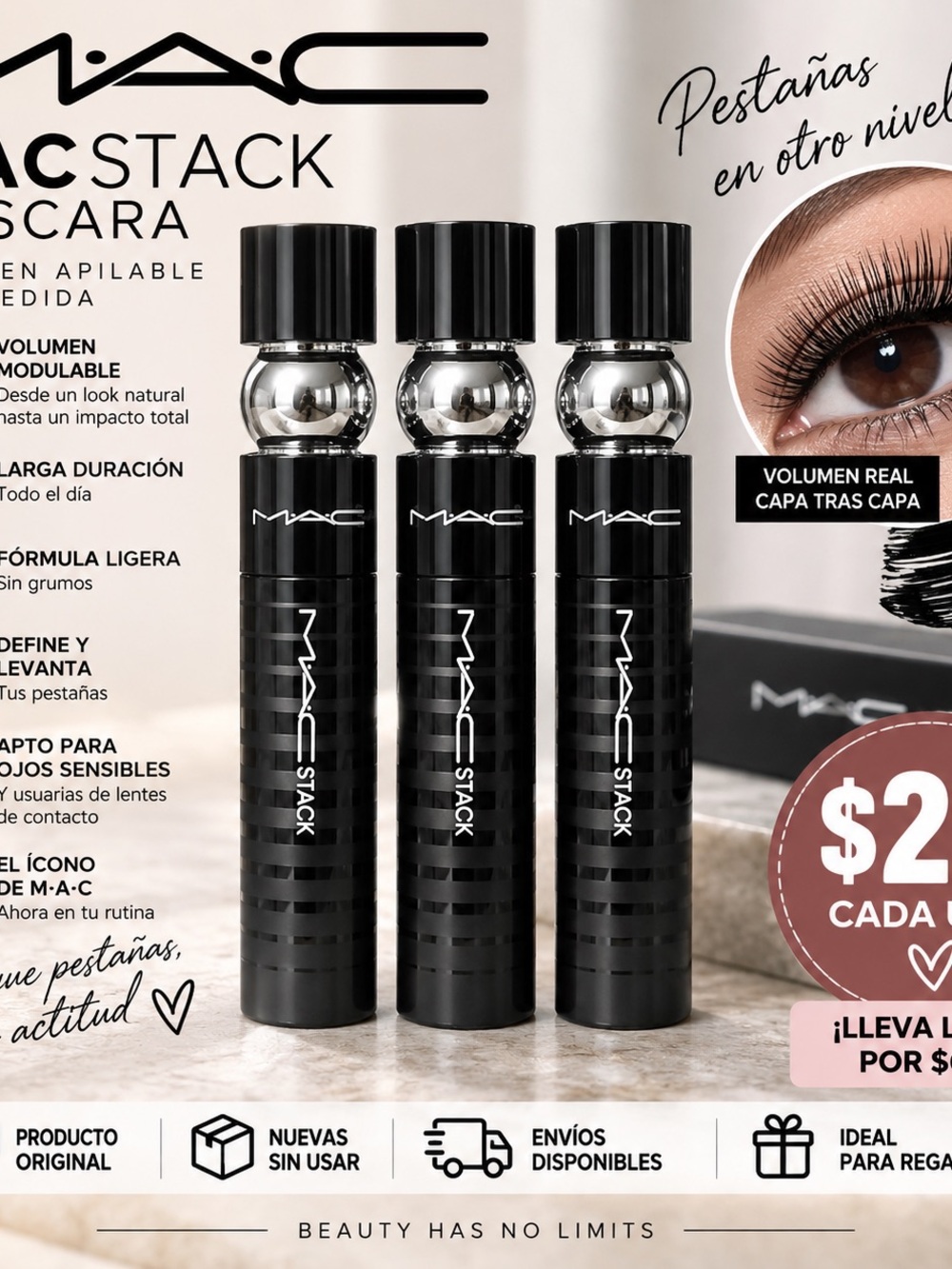 MAC Cosmetics Stack Mascara — Black